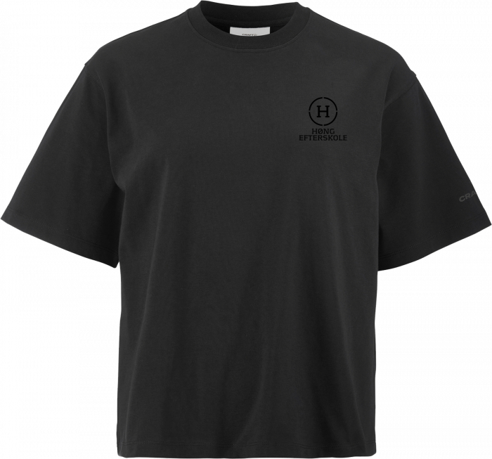 Craft - Høng Heavy T-Shirt Women - Zwart