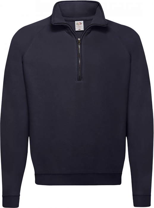 Fruit of the loom - Høng Year Half-Zip - Deep Navy