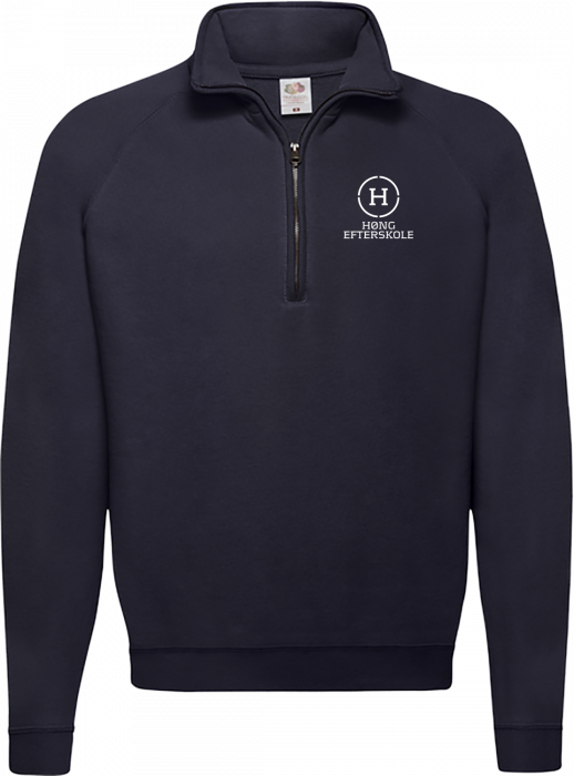 Fruit of the loom - Høng Year Half-Zip - Deep Navy