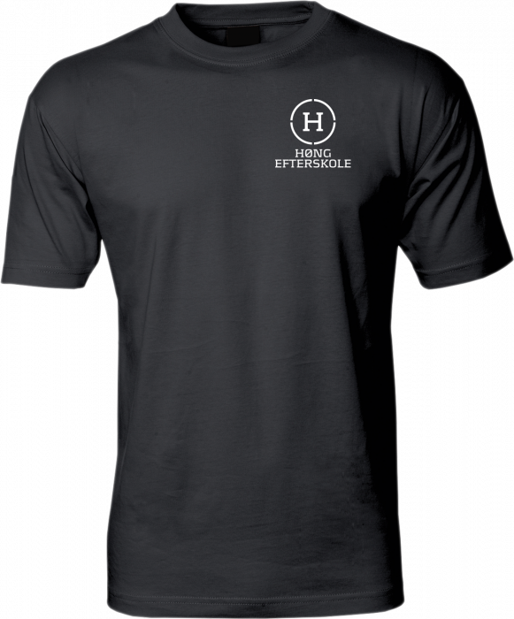 ID - Høng Bomulds T-Shirt Unisex - Svart